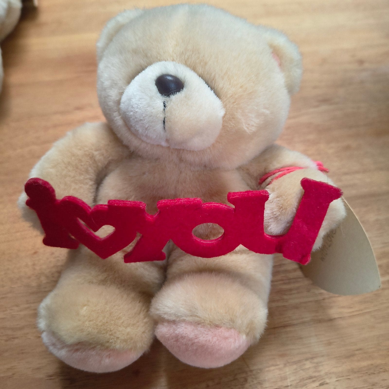 Forever Friends knuffelbeer 'I love you' - Zo goed als nieuw, Kinderen en Baby's, Speelgoed | Knuffels en Pluche, Ophalen, Overige merken