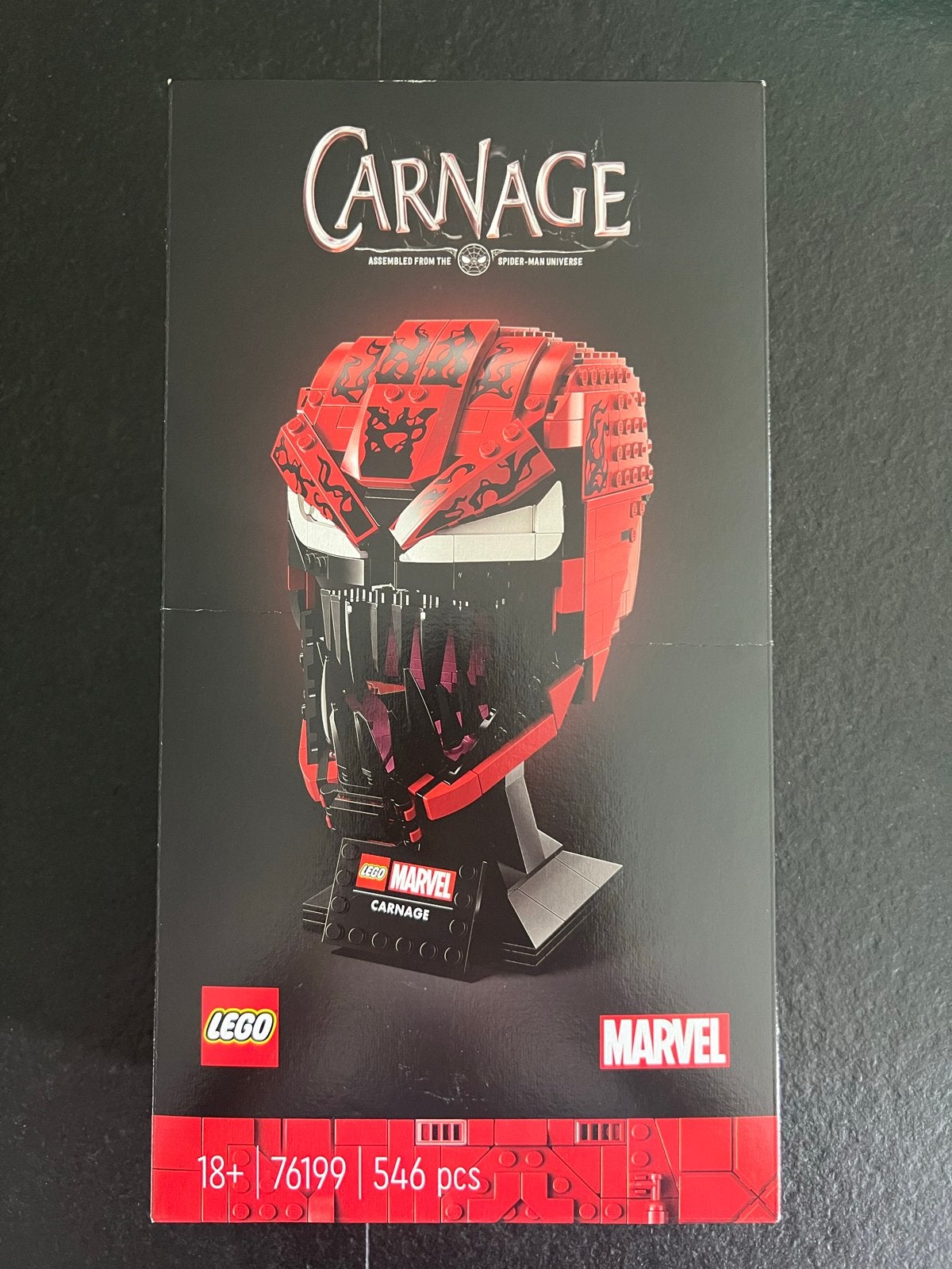 LEGO Marvel Carnage Buste 76199 - Nieuw in doos, Kinderen en Baby's, Speelgoed | Duplo en Lego, Lego, Lego, Marvel, Lego