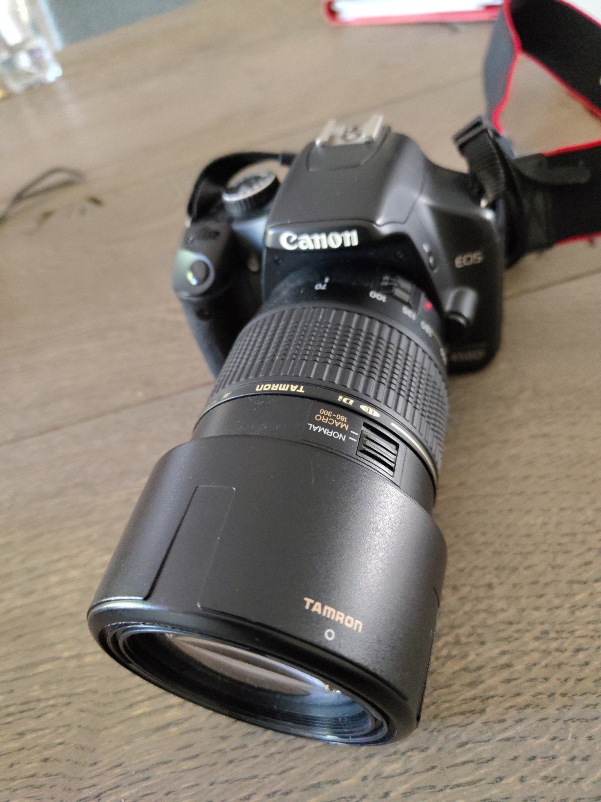 Canon EOS 450D spiegelreflexcamera met 2 lenzen, Ophalen of Verzenden, Canon, 8 keer of meer