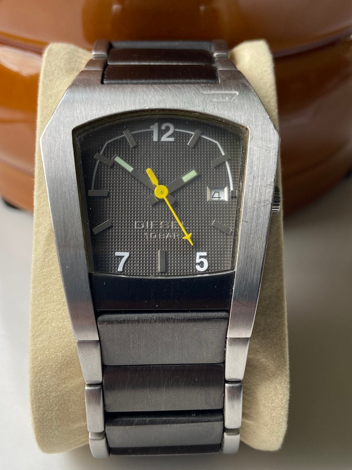 Diesel DZ4096 Art Deco Swiss Quartz, Overige merken, Staal, Polshorloge, 1960 of later