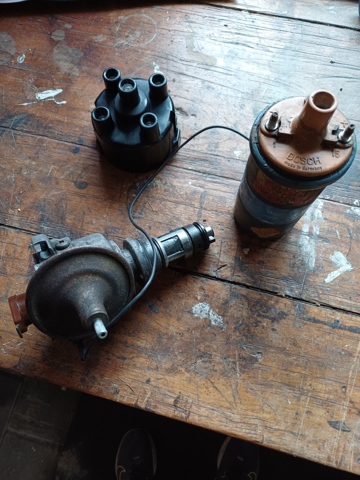 Ontsteking en bobine voor Triumph Spitfire 1500, Ophalen of Verzenden