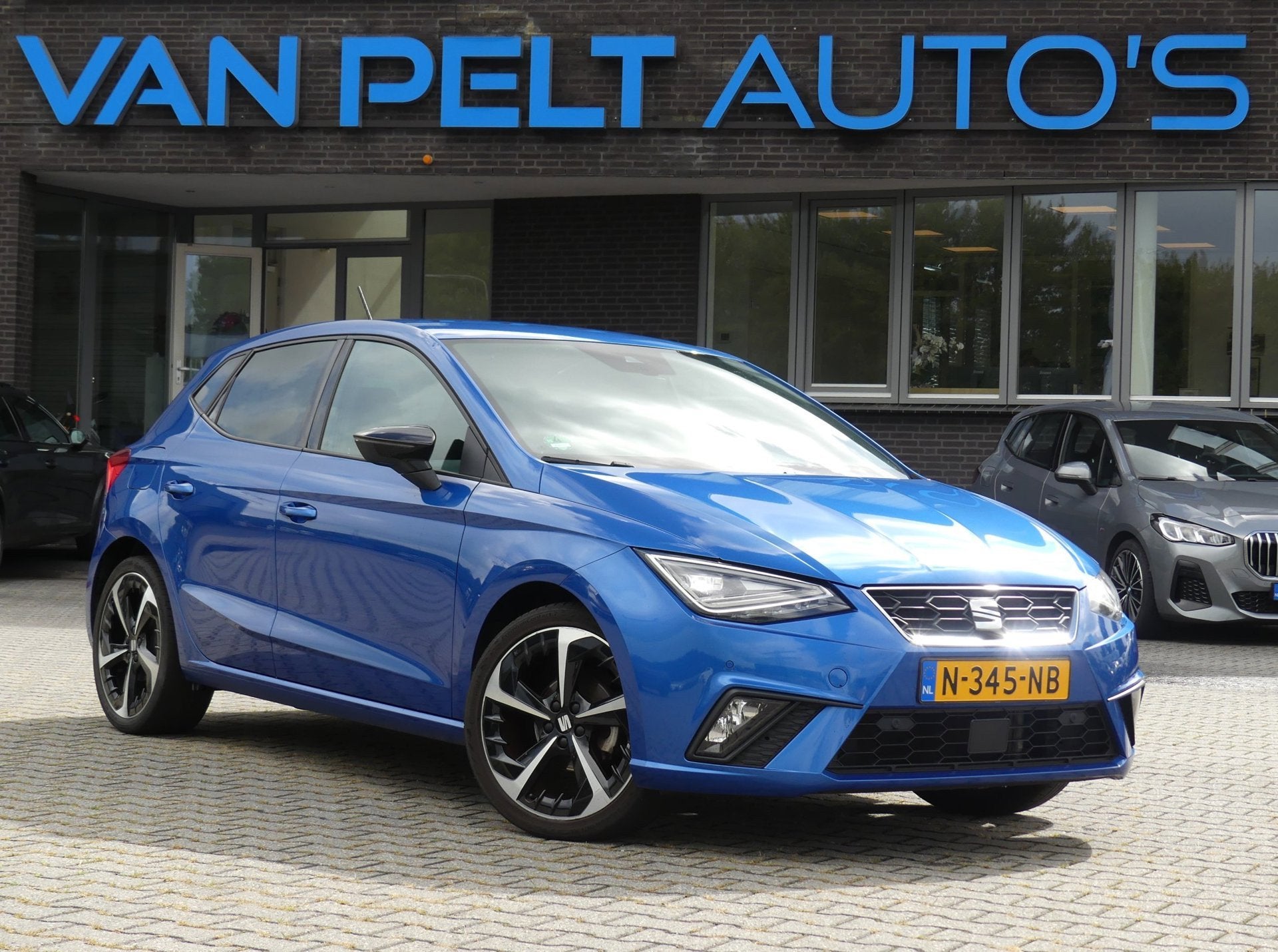 Seat Ibiza 1.0 EcoTSI FR, Dealer onderhouden, Stof, Blauw, Ibiza
