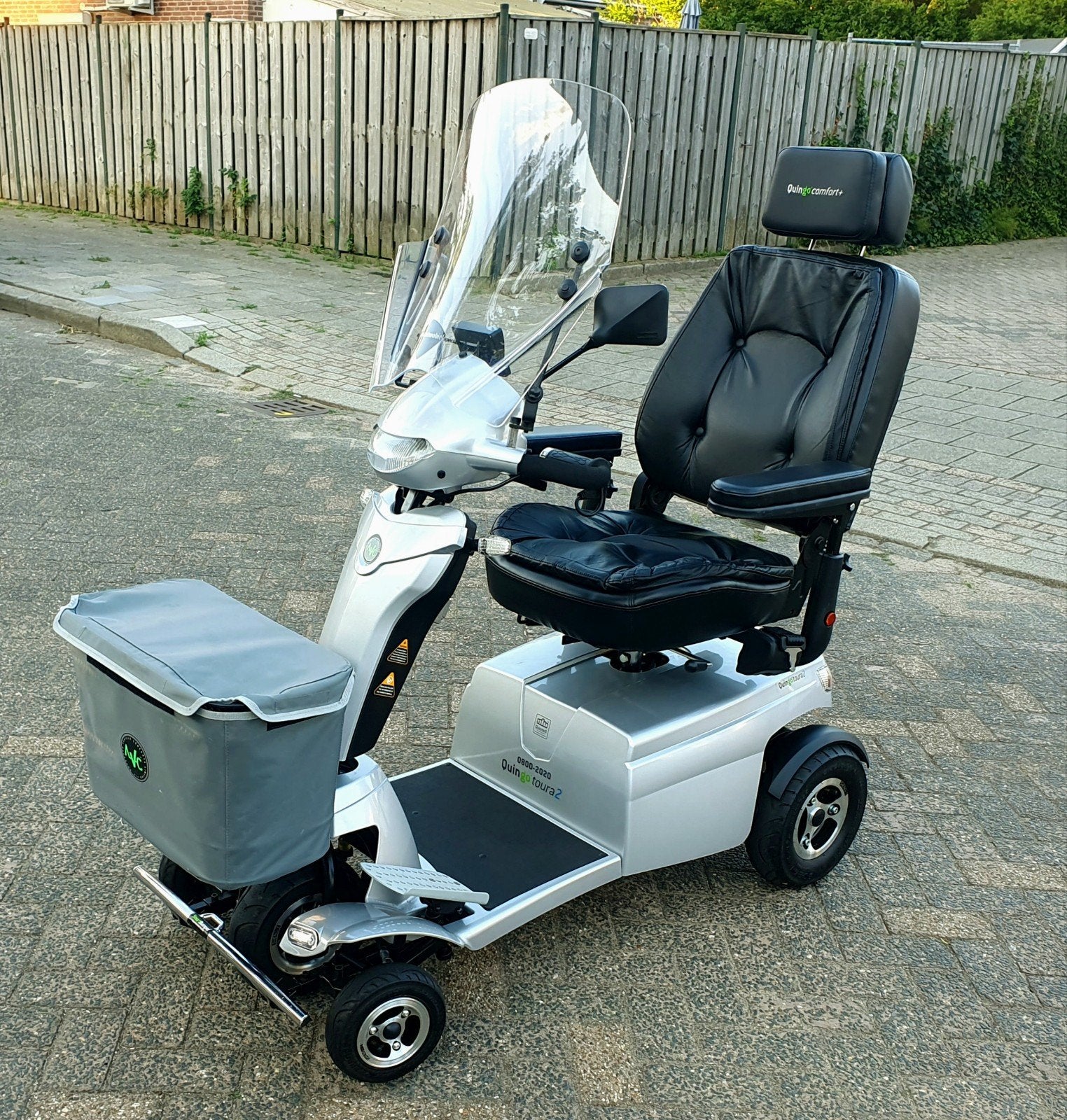 Nette 5 wiel scootmobiel merk Quingo Toura 2 NIEUWSTAAT, Diversen, Quingo Toura 2, Quingo Toura 2, Quingo Toura 2, Ophalen of Verzenden