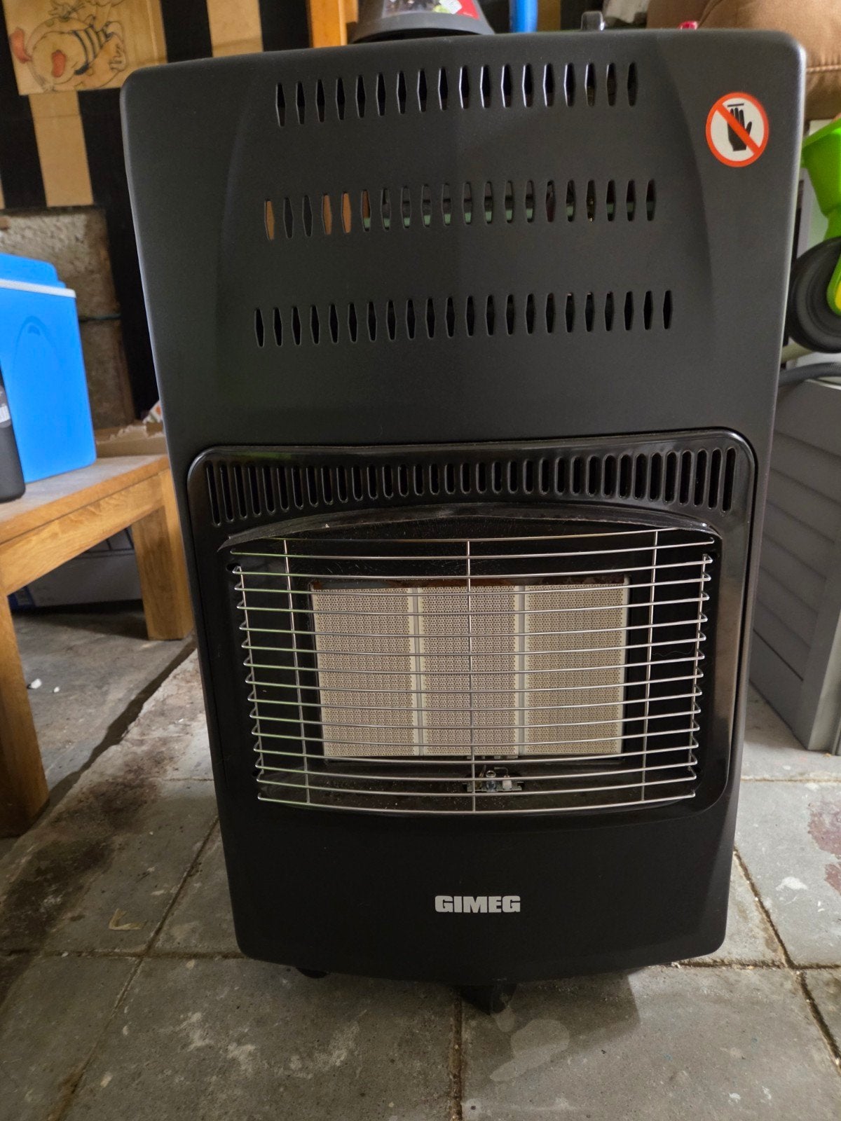 Gimeg gaskachel - Draagbare Verwarmer, Ophalen, Gebruikt, Kachel, Minder dan 60 cm