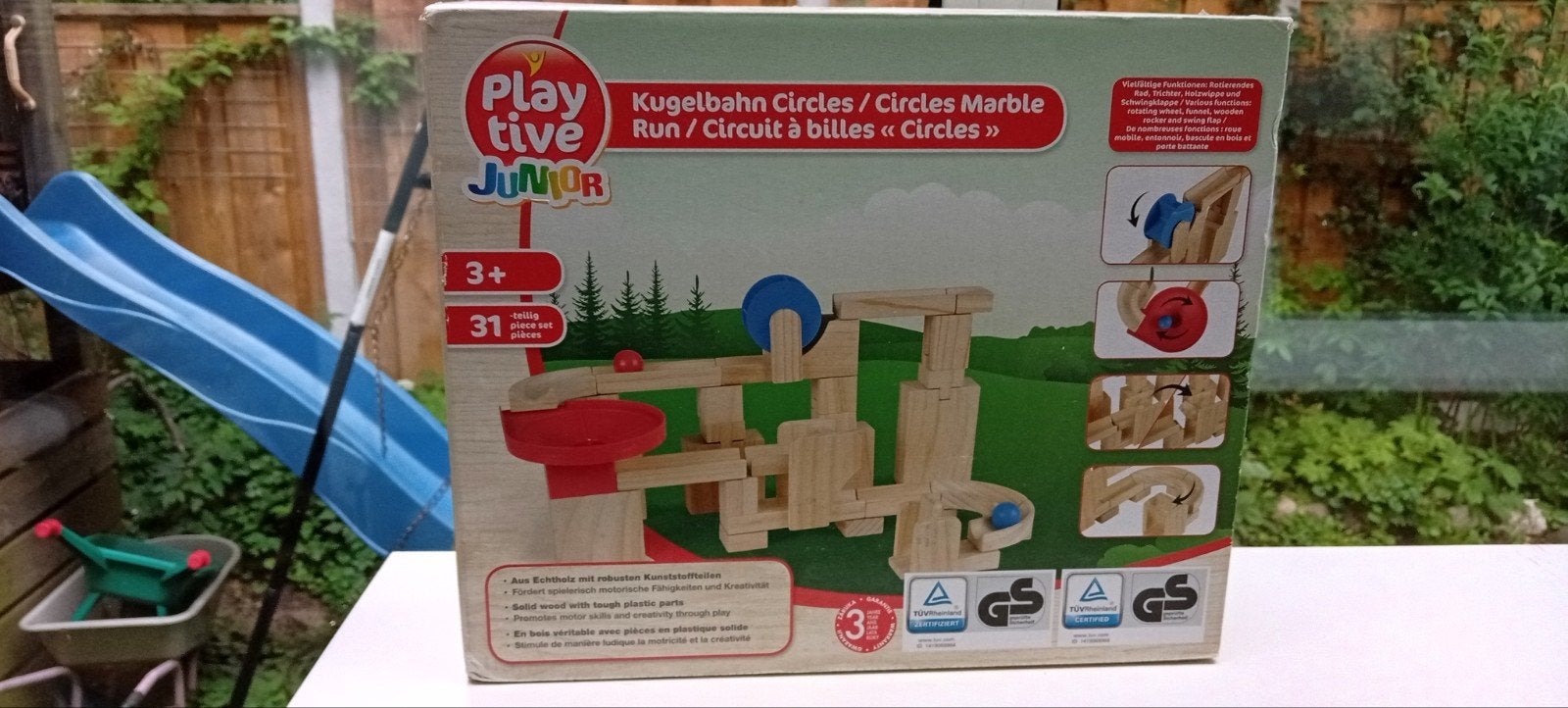 Playtive Junior Knikkerbaan Circles - 31-delig, Kinderen en Baby's, Ophalen of Verzenden, Nieuw, Overige merken