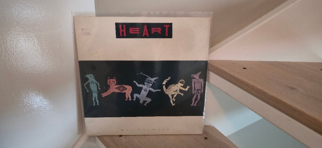 Heart – Bad Animals | Capitol, Europa, 1987, LP, Gebruikt, Ophalen of Verzenden, Poprock