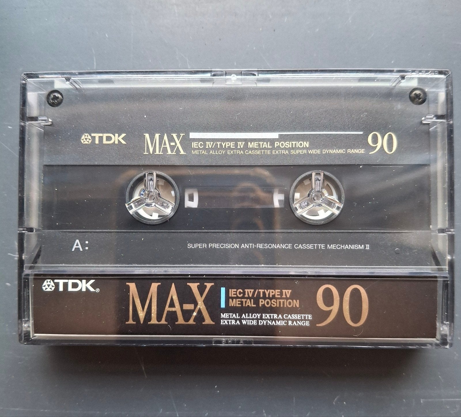Metal TDK MA-X 90 Type IV Cassettebandje, Ophalen of Verzenden, Overige genres, 1 bandje