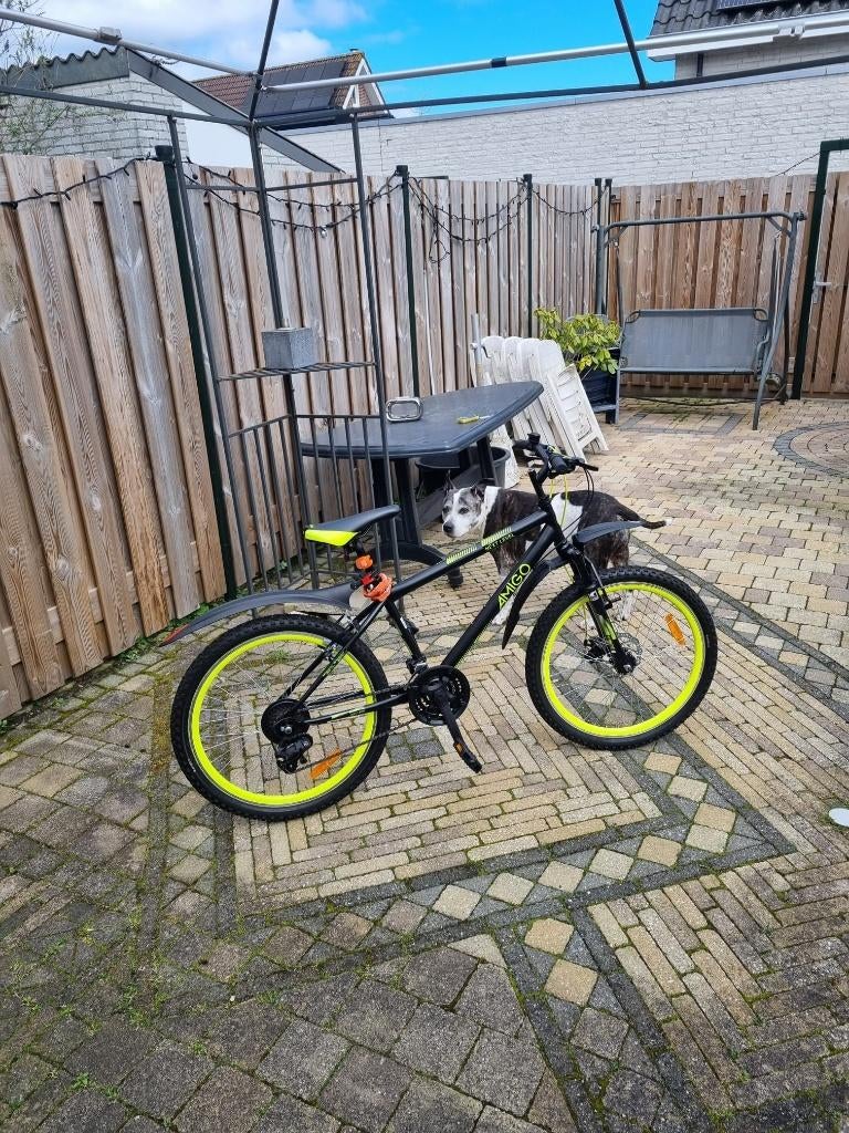 crosfiets amigo, Fietsen en Brommers, Fietsen | Crossfietsen en BMX, Ophalen, 24 inch of meer, Aluminium, Zo goed als nieuw