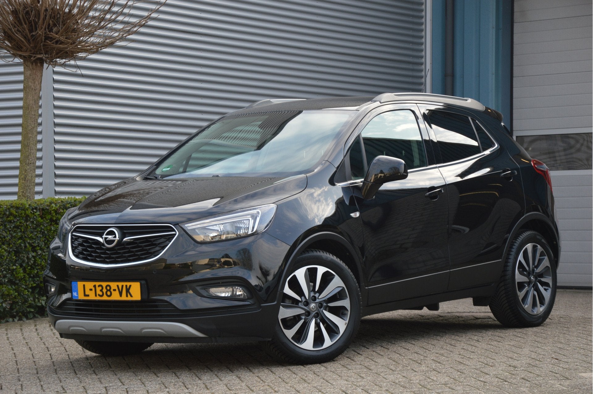 Opel Mokka X 1.4 Turbo Innovation CLIMA | LEDER | CAMERA | N, Auto's, Voorwielaandrijving, Gebruikt, Zwart, Zwart