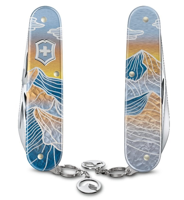 Victorinox Swiss Army Knife 84mm 2023 Cadet Alox Winter Magi, Ophalen of Verzenden, Nieuw
