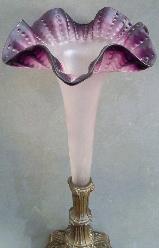 Om1900-1915 Centerpiece Tafelstuk Bloemvaas Piece de milieu, Ophalen of Verzenden
