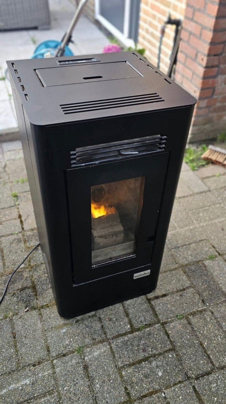 pelletkachel artel 8kw, Ophalen, Overige brandstoffen, Zo goed als nieuw, Pelletkachel