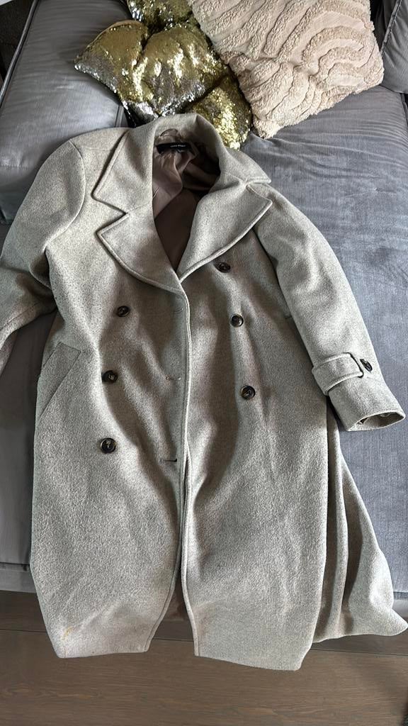 Jas vera moda, Ophalen of Verzenden, Zo goed als nieuw, Maat 42/44 (L), Beige