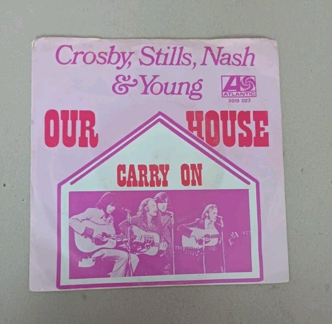 Crosby, Stills, Nash & Young - Our House, Gebruikt, 7 inch, Ophalen of Verzenden, Pop