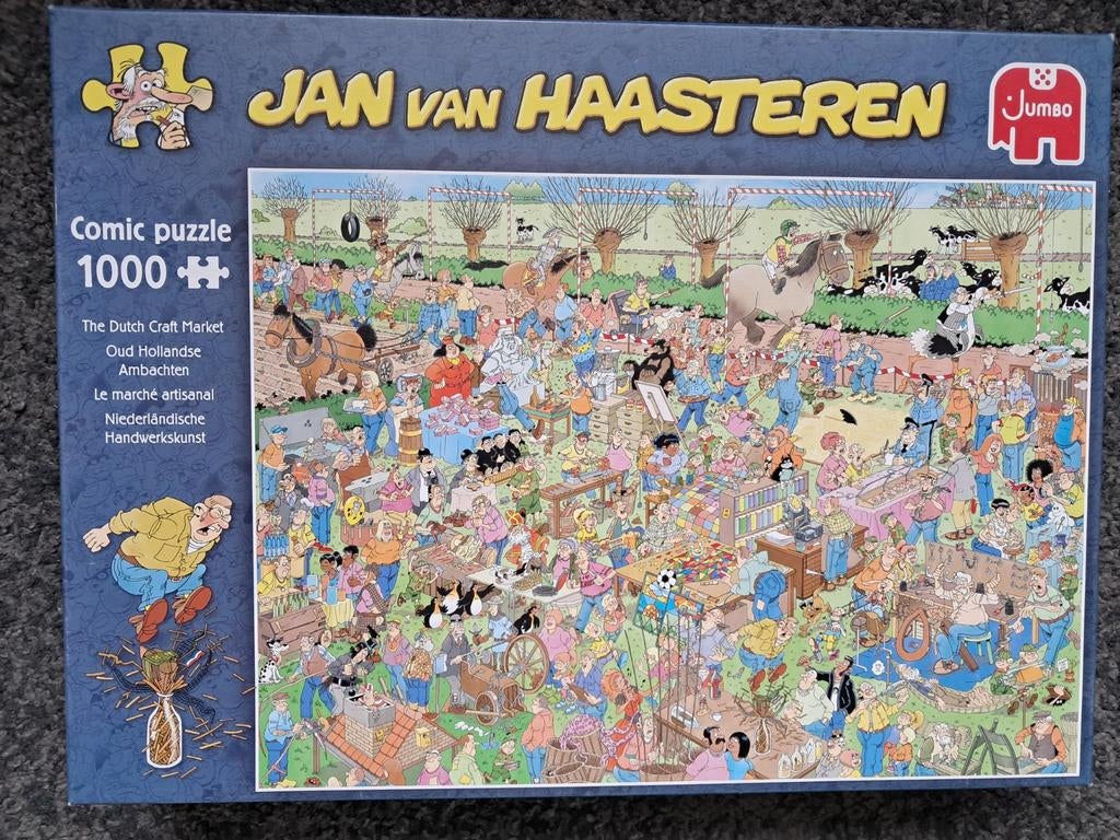 Jan van Haasteren Puzzels, Hobby en Vrije tijd, Denksport en Puzzels, 500 t/m 1500 stukjes, Ophalen of Verzenden