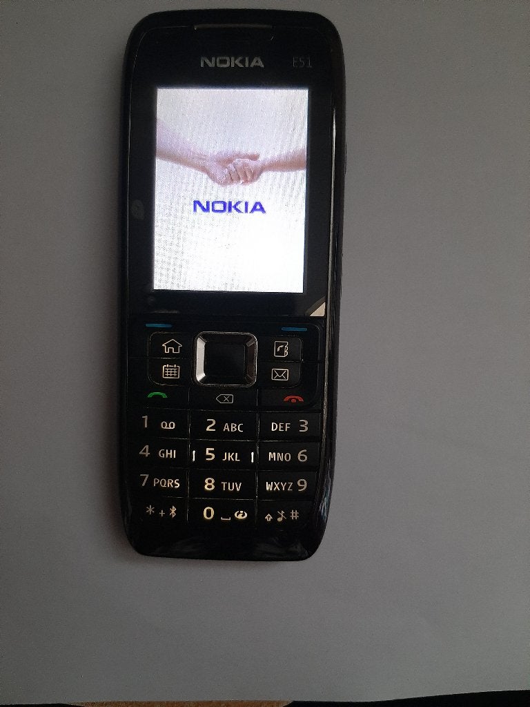 Nokia E51 origineel, Telecommunicatie, Gebruikt, Zwart, Fysiek toetsenbord, Ophalen of Verzenden