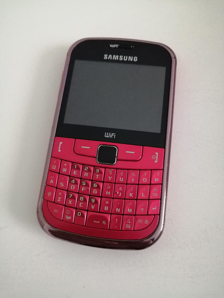 Rode Samsung Ch@t 335 Feature Phone Qwerty Keypad | WIFI, Ophalen of Verzenden, Gebruikt, Overige modellen