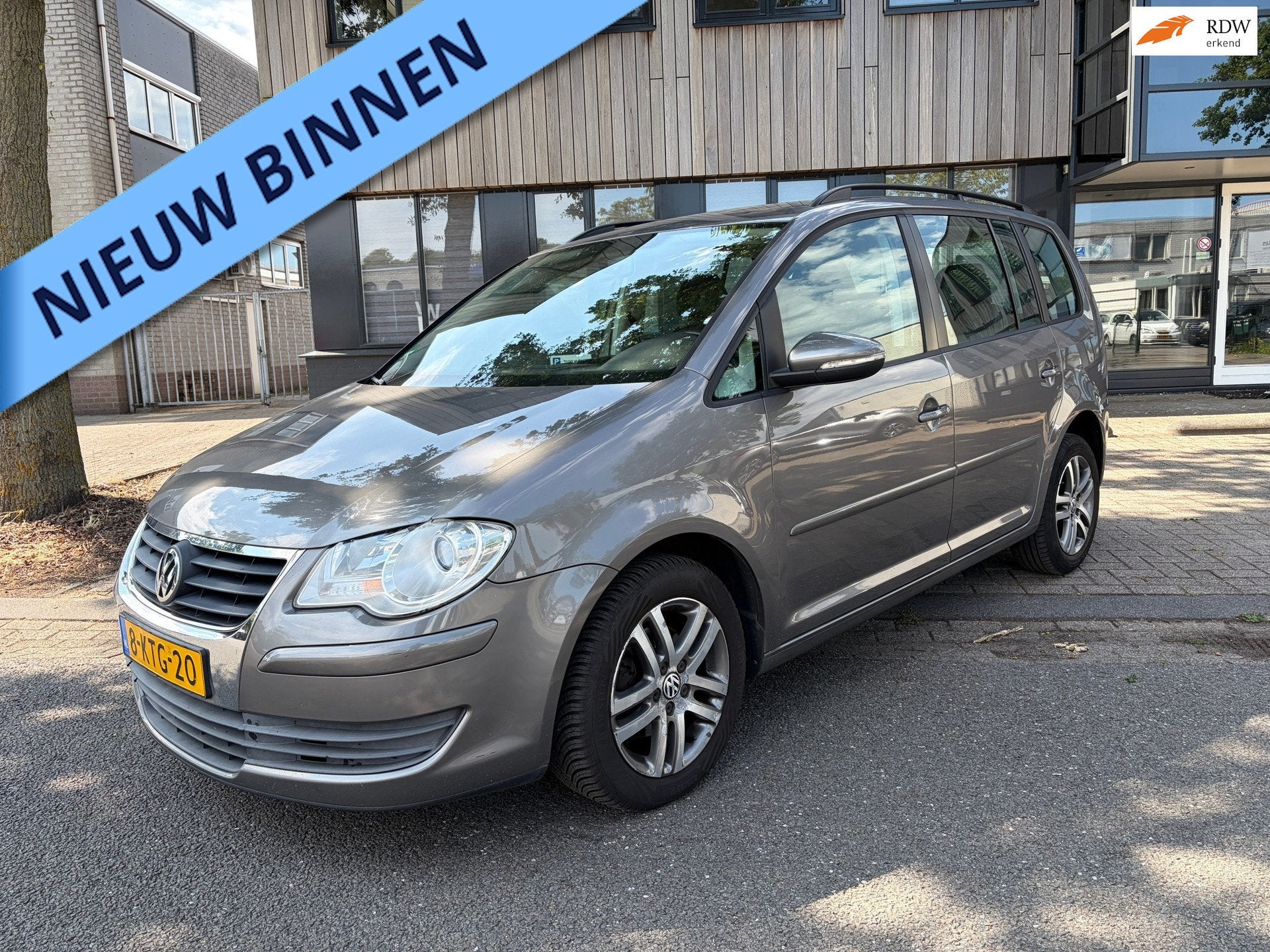 Volkswagen Touran 2.0 TDI Comfortline 7p., Auto's, Voorwielaandrijving, Stof, Gebruikt, Zwart