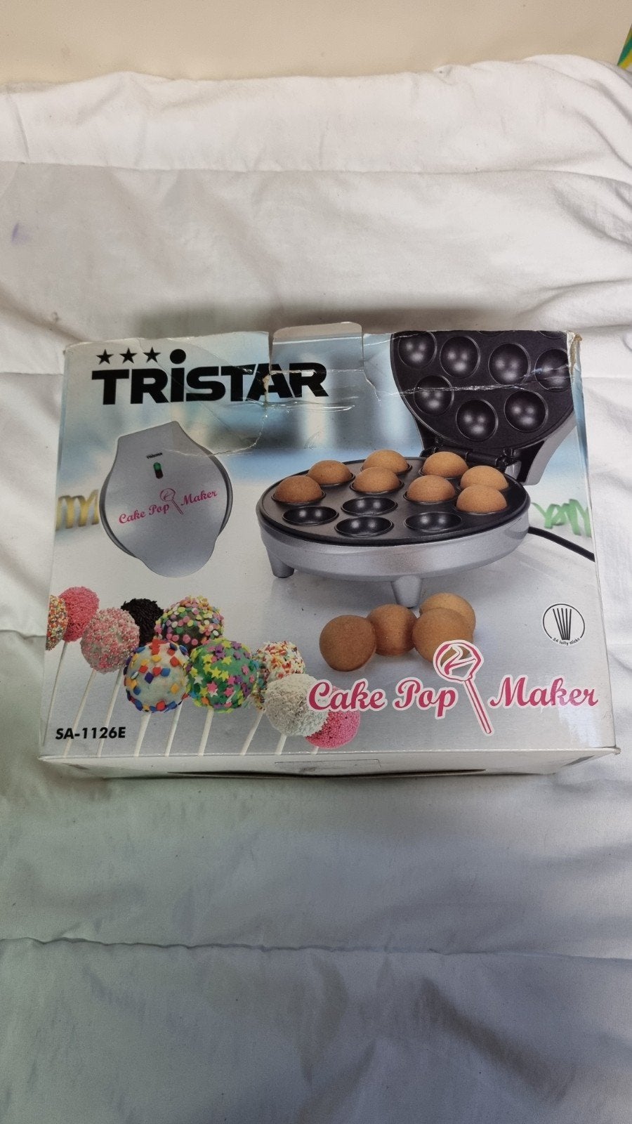 Tristar Cake Pop Maker - Gebruikt, werkt goed, Ophalen of Verzenden, Gebruikt, Overige typen