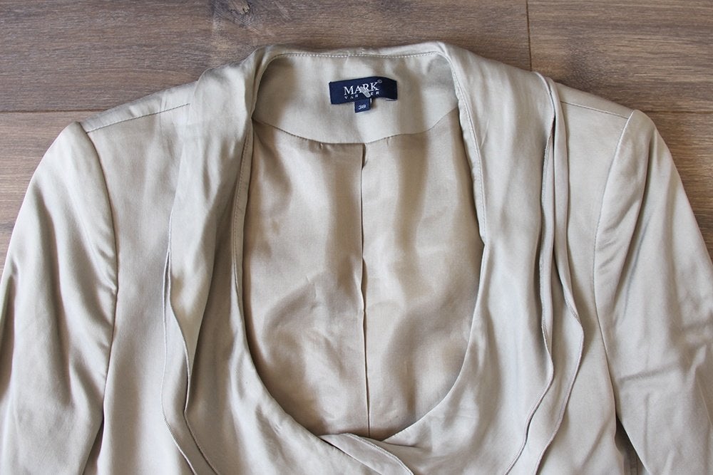 Zeer Mooi Mark Jasje (Maat 38) - 87 € 60,-, Maat 38/40 (M), Beige, Ophalen of Verzenden, Zo goed als nieuw