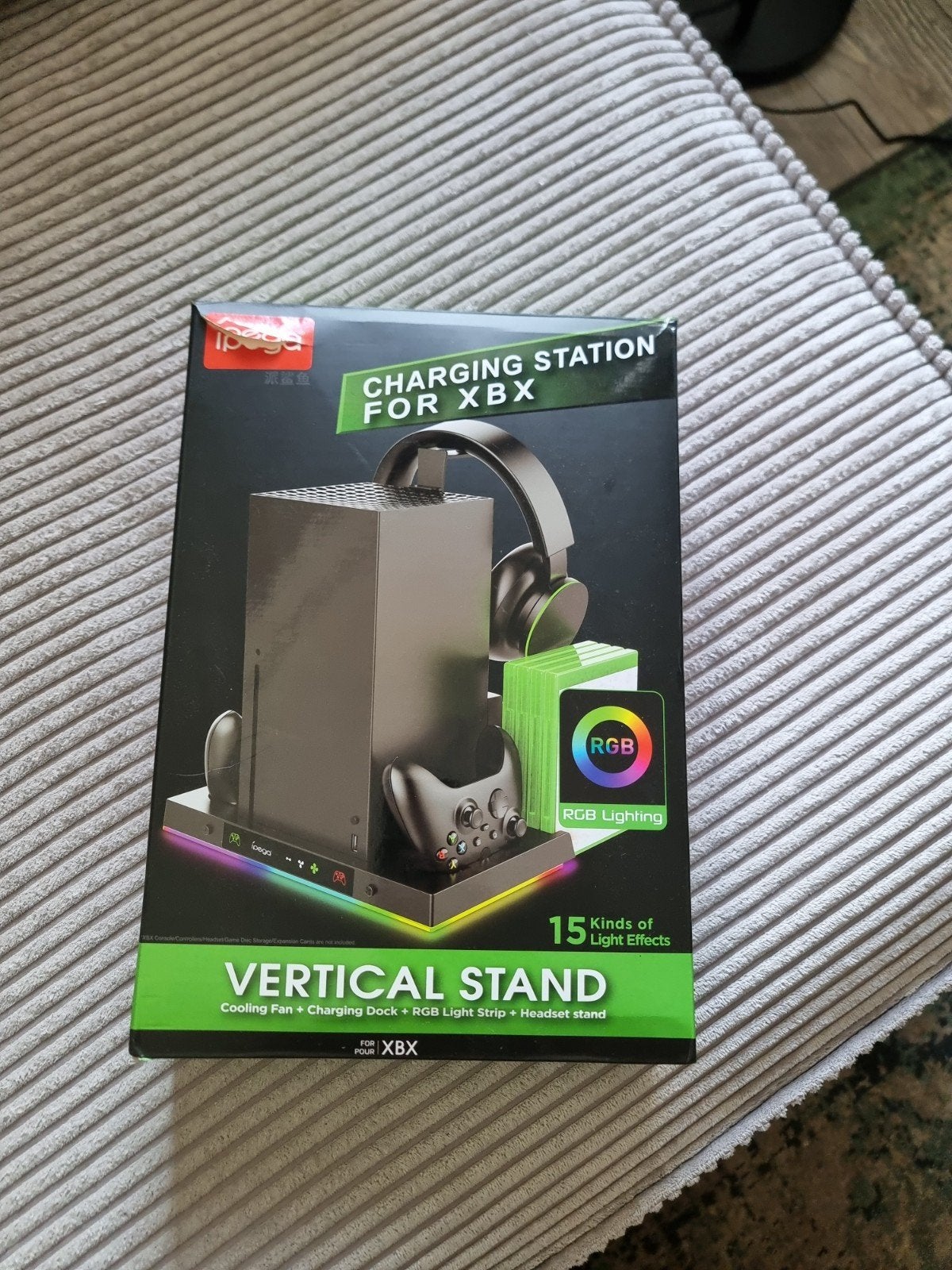 iPega Oplaadstation & Verticale Stand voor Xbox Series X, Spelcomputers en Games, Ophalen of Verzenden, Nieuw, Overige typen, Xbox Series X