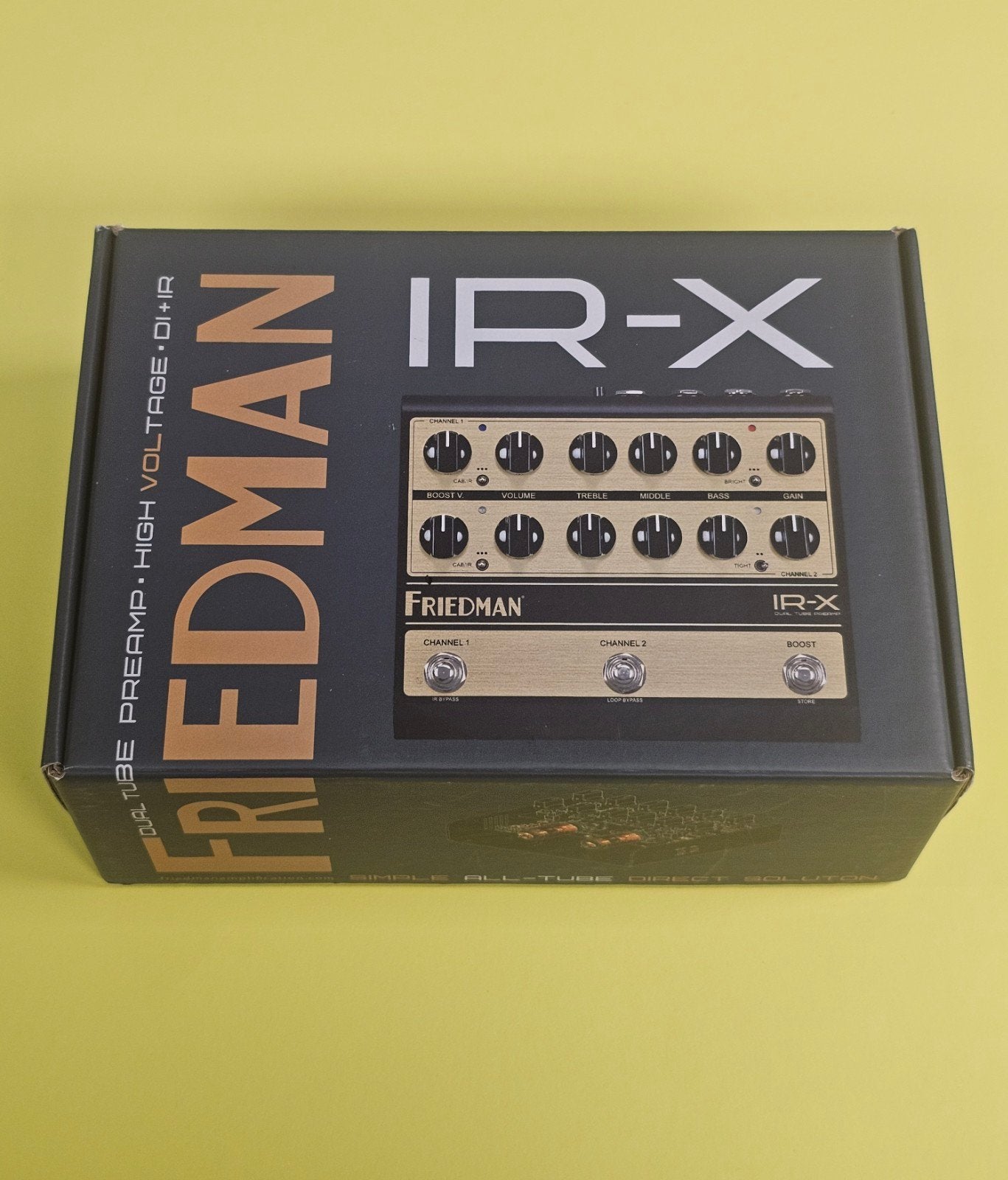 Friedman IR-X Dual Tube Preamp, Overige typen, Friedman Amplification, Ophalen of Verzenden, Zo goed als nieuw