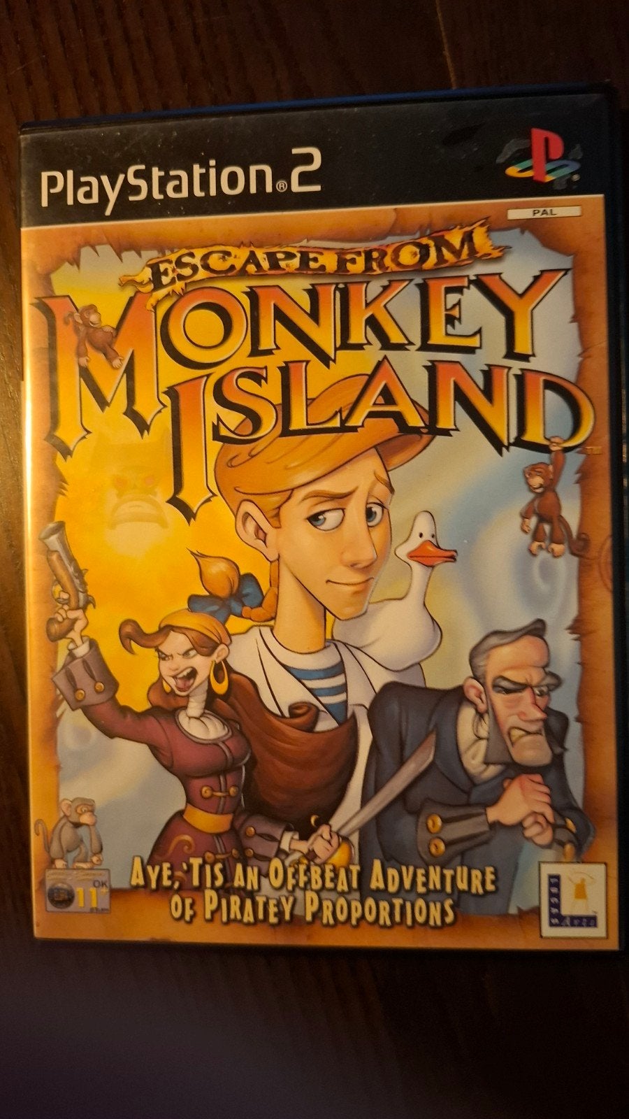 Escape from Monkey Island - PlayStation 2, Avontuur en Actie, 1 speler, Ophalen of Verzenden, Zo goed als nieuw