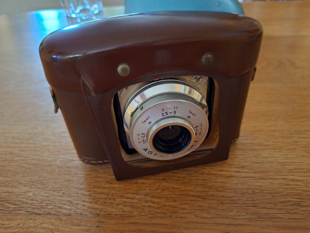 Agfa Isola I in tas, gebruikt, Ophalen of Verzenden, Compact, Overige Merken