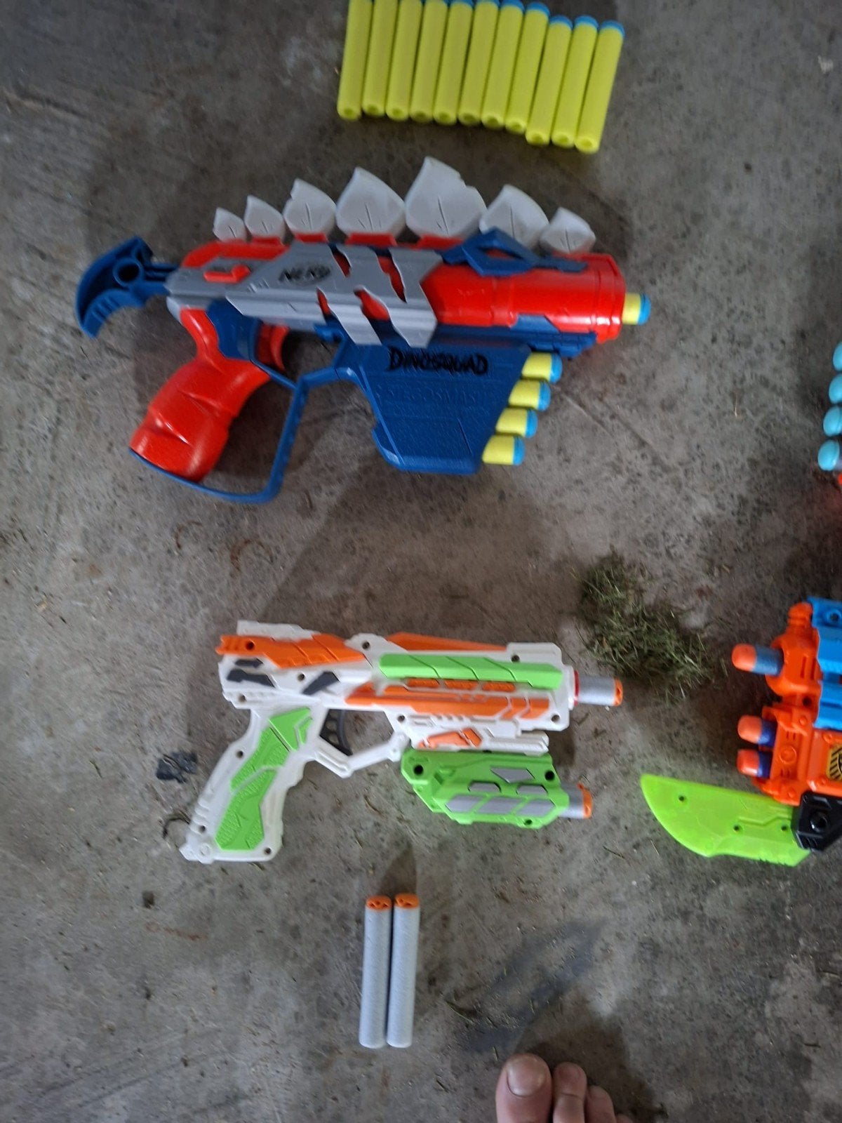 Nerf pistolen, Ophalen of Verzenden, Zo goed als nieuw