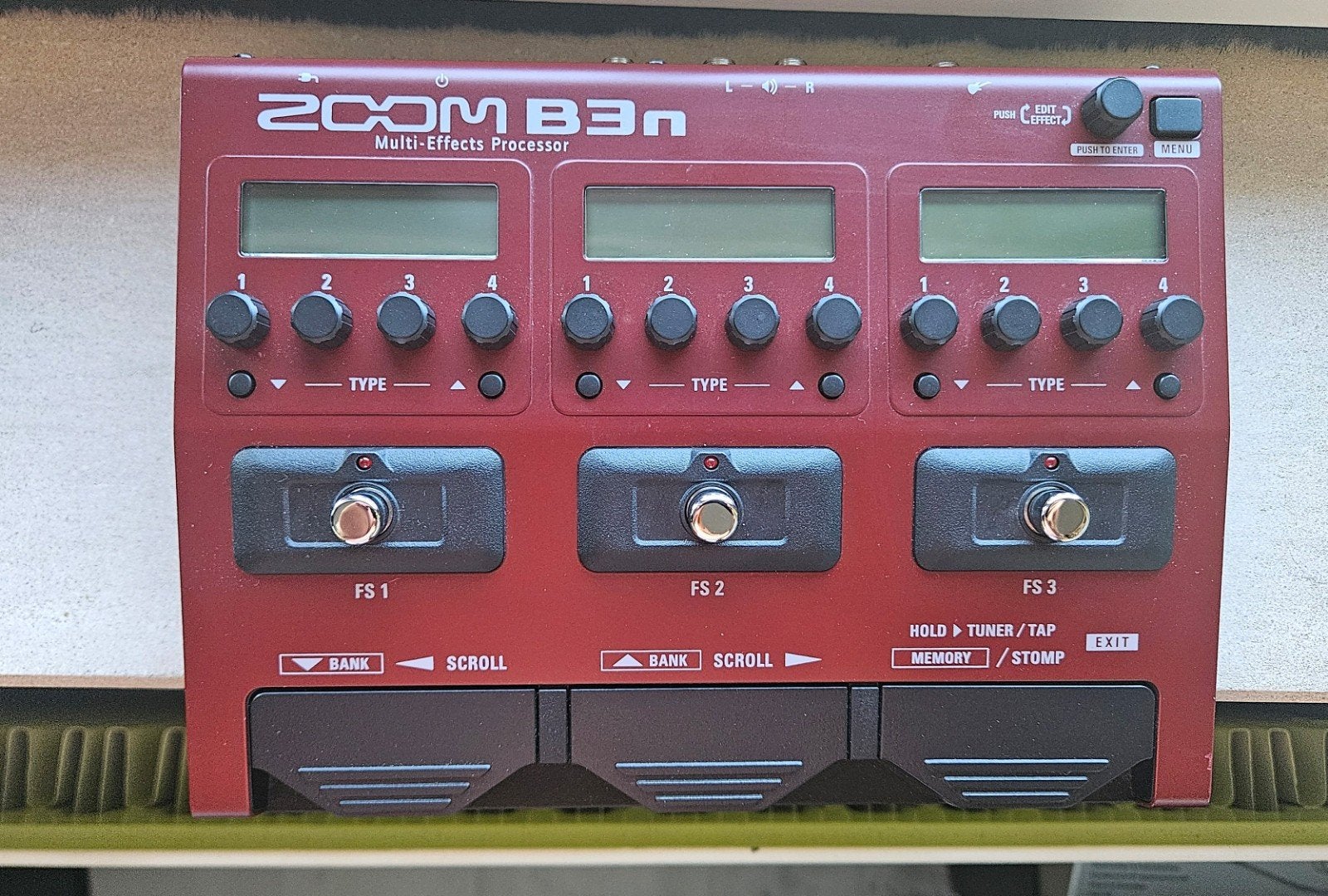 Zoom B3n Multi-Effect Processor voor Basgitaar, Ophalen of Verzenden, Zo goed als nieuw, Multi-effect