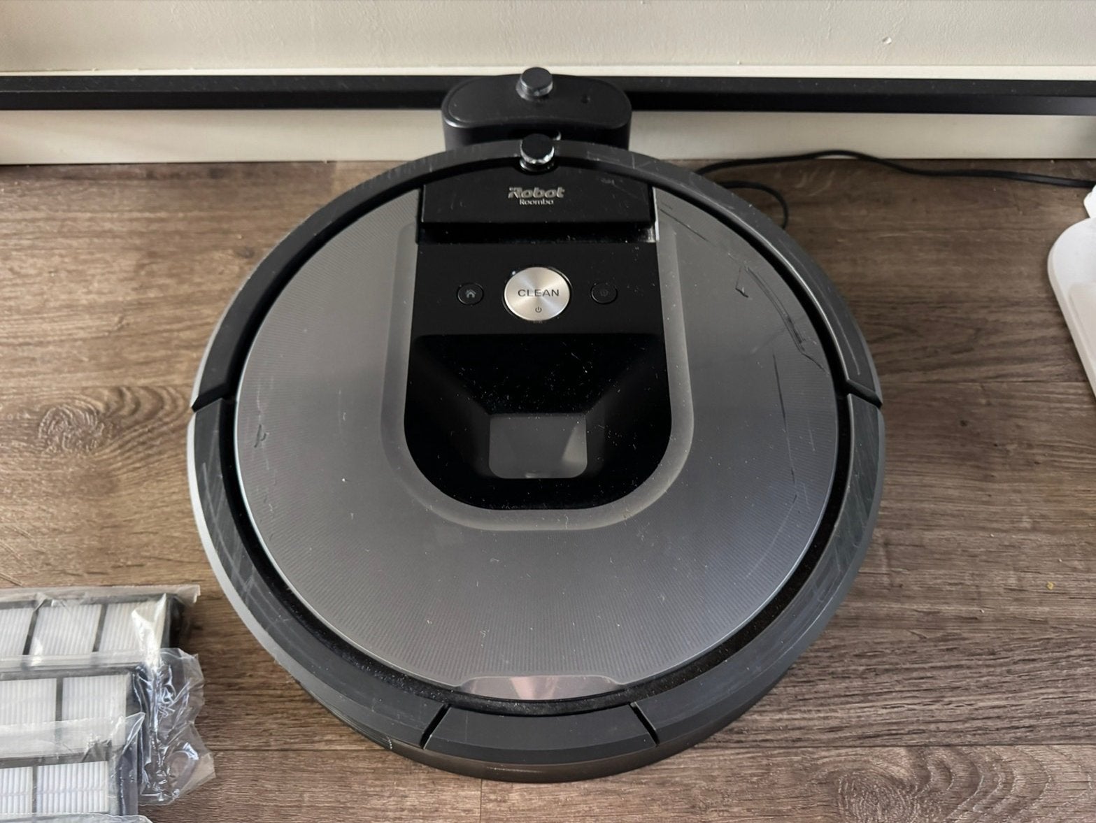 iRobot Roomba 960 Robotstofzuiger met accessoires, Witgoed en Apparatuur, Stofzuigers, Gebruikt, IRobot, Ophalen of Verzenden