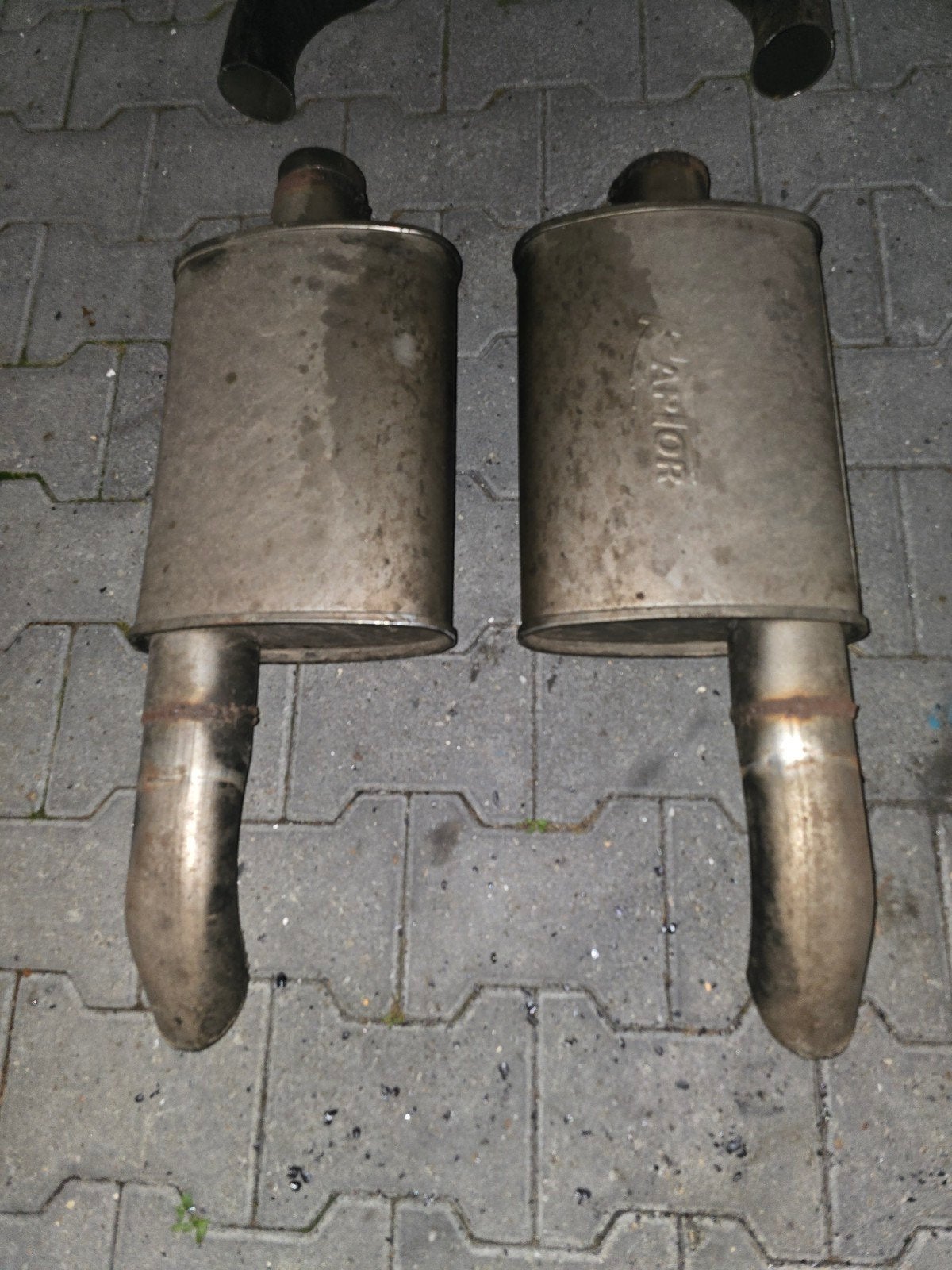 Raptor mufflers 3 inch en X pipe 3 inch, Ophalen of Verzenden, Gebruikt, Amerikaanse onderdelen