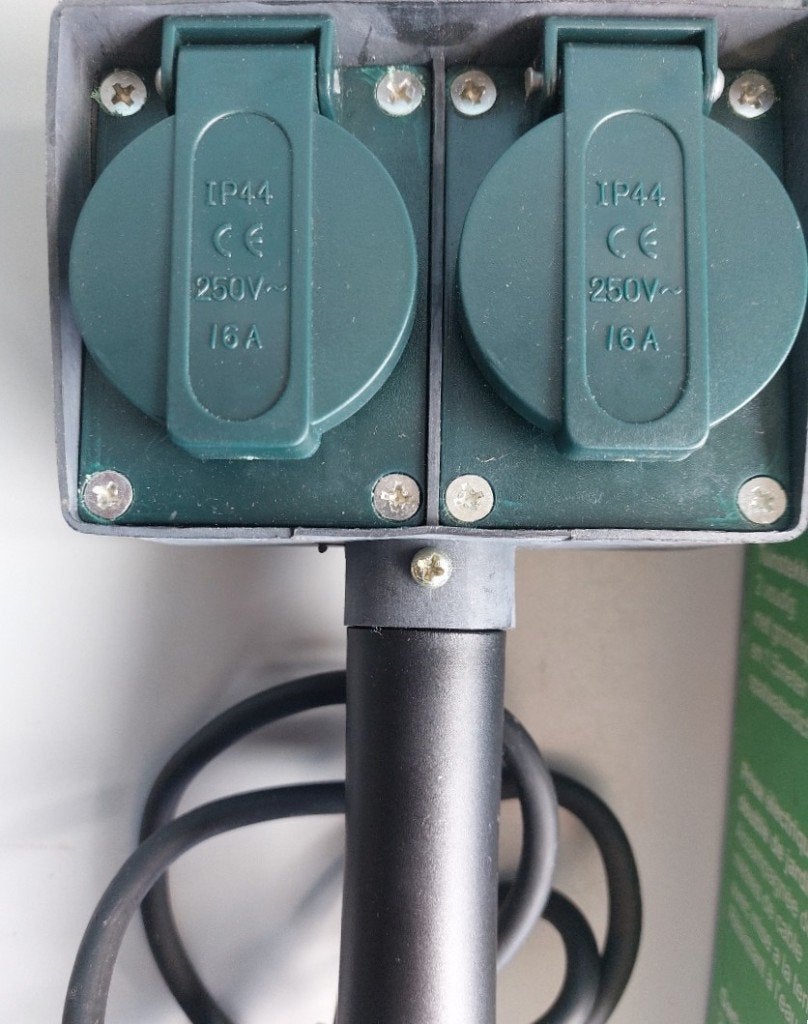 Tuinstekkerdoos IP 22 2300W, Tuin en Terras, Ophalen of Verzenden, Nieuw