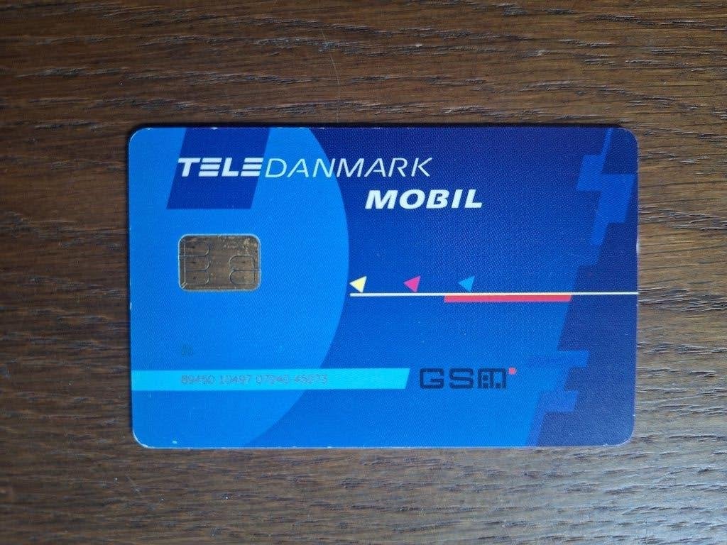 mooie SIM telefoonkaart met vaste chip, Verzenden