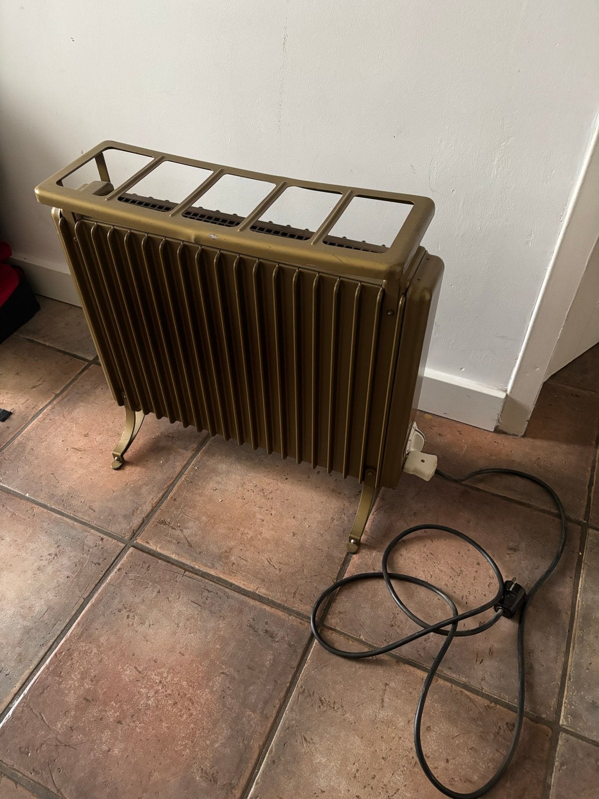 Elektrische kachel vintage, Ophalen, 30 tot 80 cm, Gebruikt, Kachel