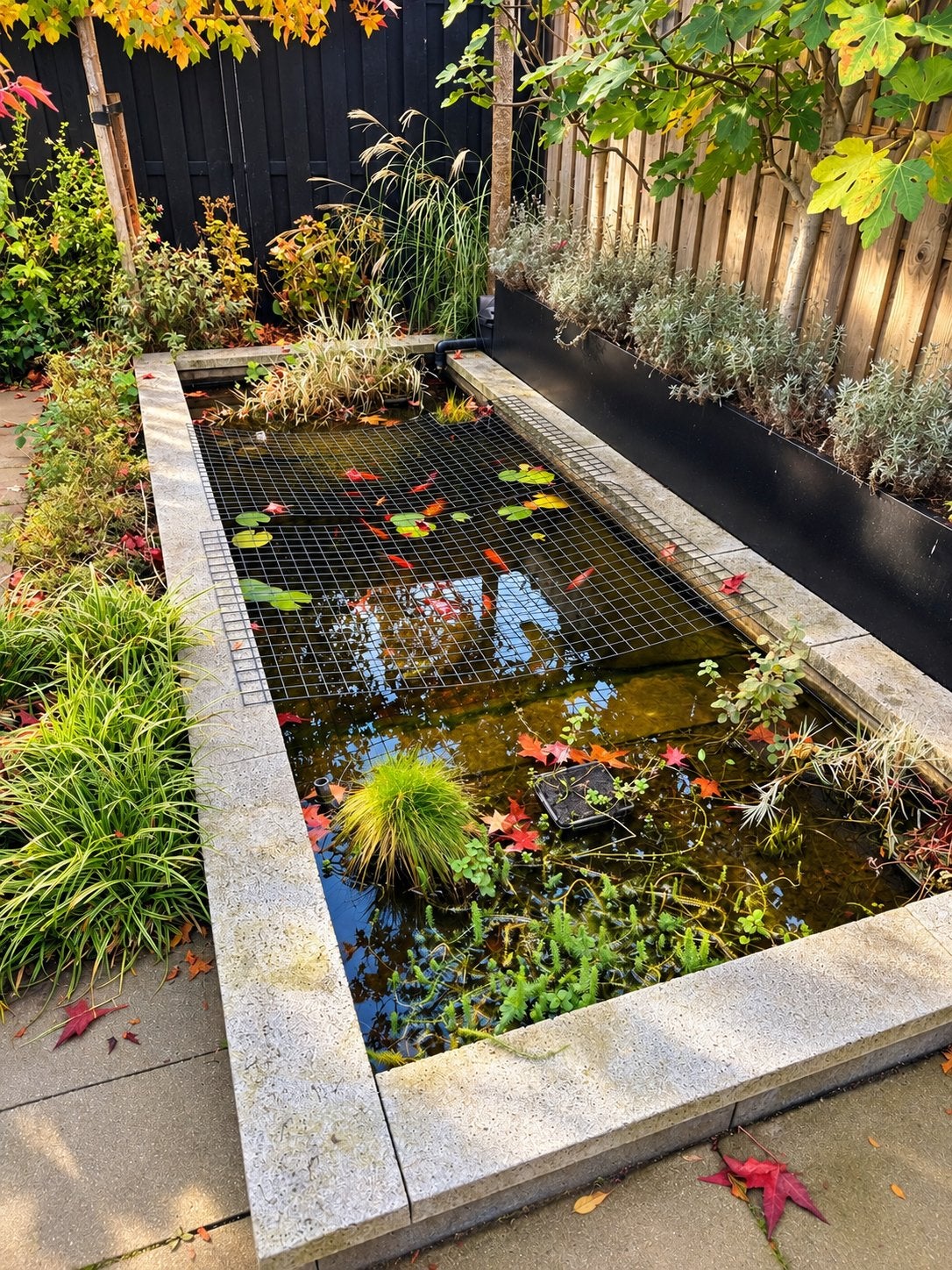 Complete vijver - inclusief vissen, pomp, filter, planten, Tuin en Terras, Ophalen