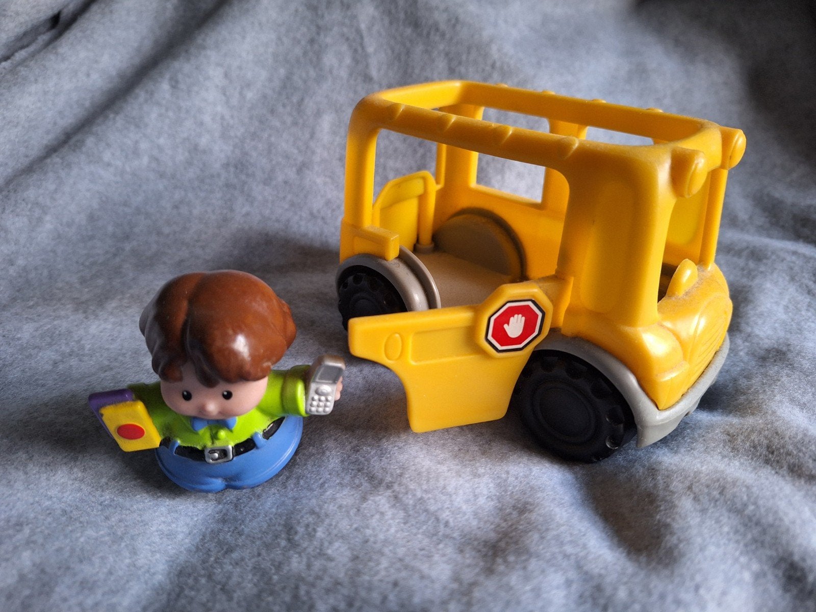 fisher price  Little People schoolbus Klein