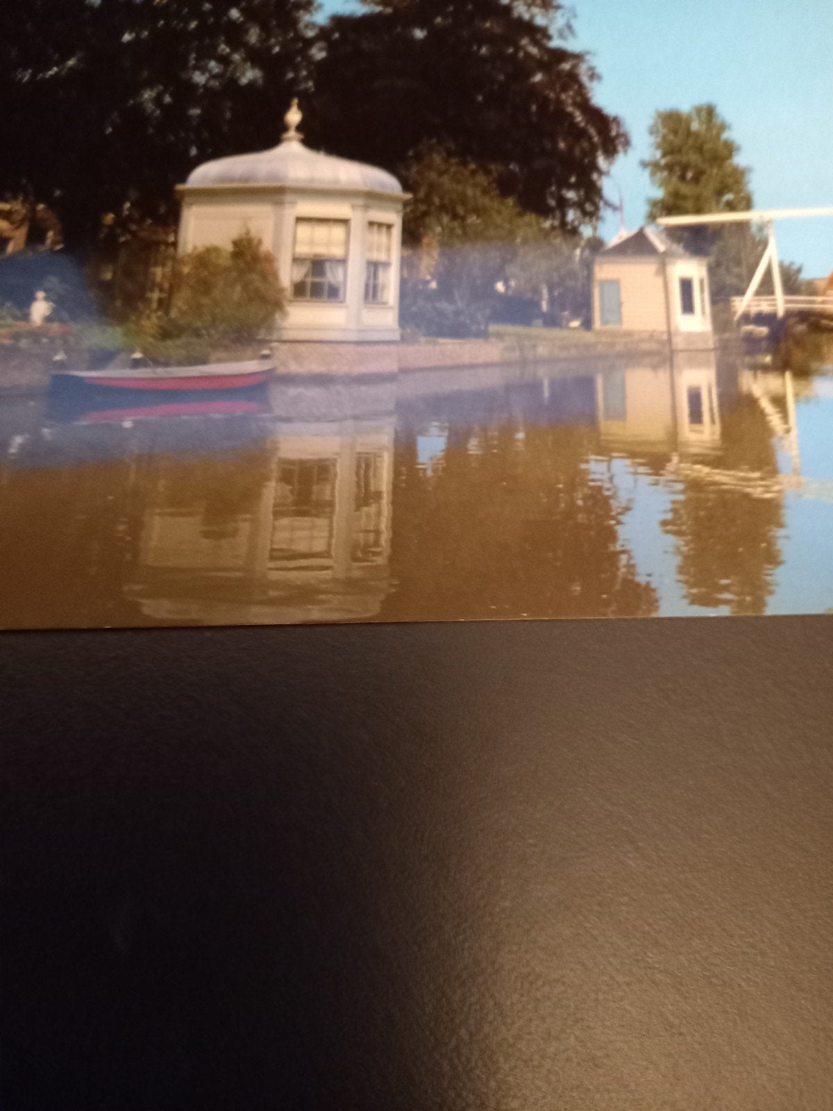 kaart  Edam. Theekoepels., Verzenden, Ongelopen, Noord-Brabant