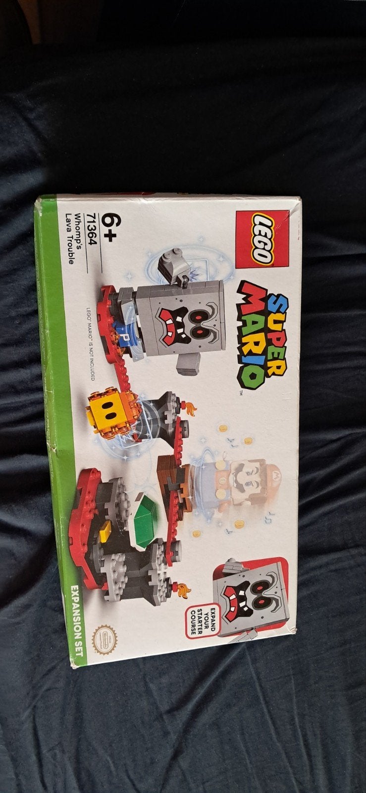 LEGO Super Mario Whomp's Lava Trouble Uitbreidingsset 71364, Ophalen, Zo goed als nieuw