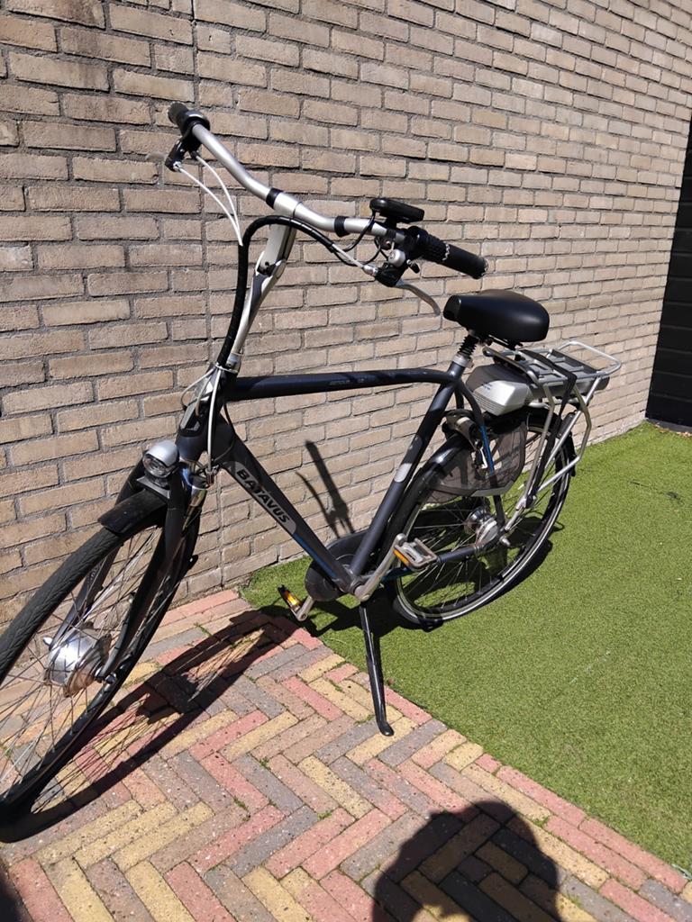 Batavus Genova E-Go elektrische fiets - Maat 61, Fietsen en Brommers, Elektrische fietsen, 59 cm of meer, Ophalen, Gebruikt, Batavus