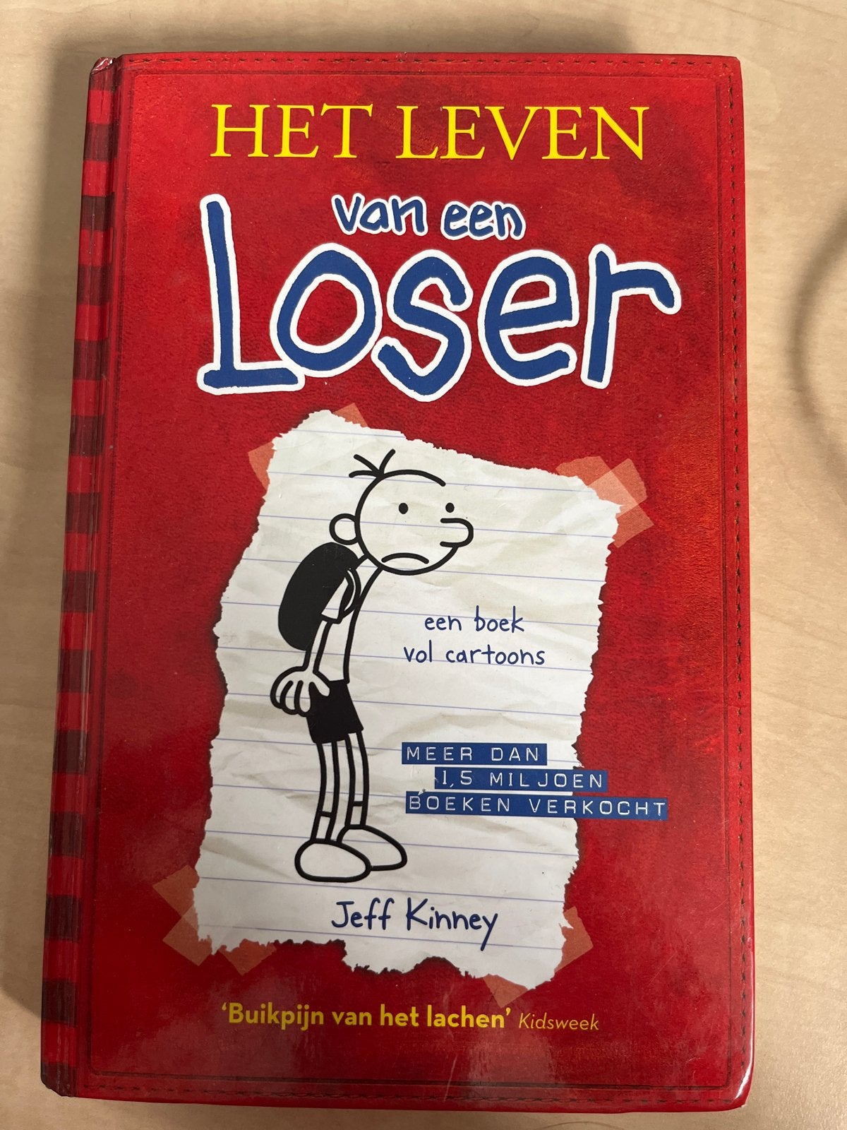 Het Leven van een Loser - Jeff Kinney, Ophalen of Verzenden, Zo goed als nieuw, Fictie