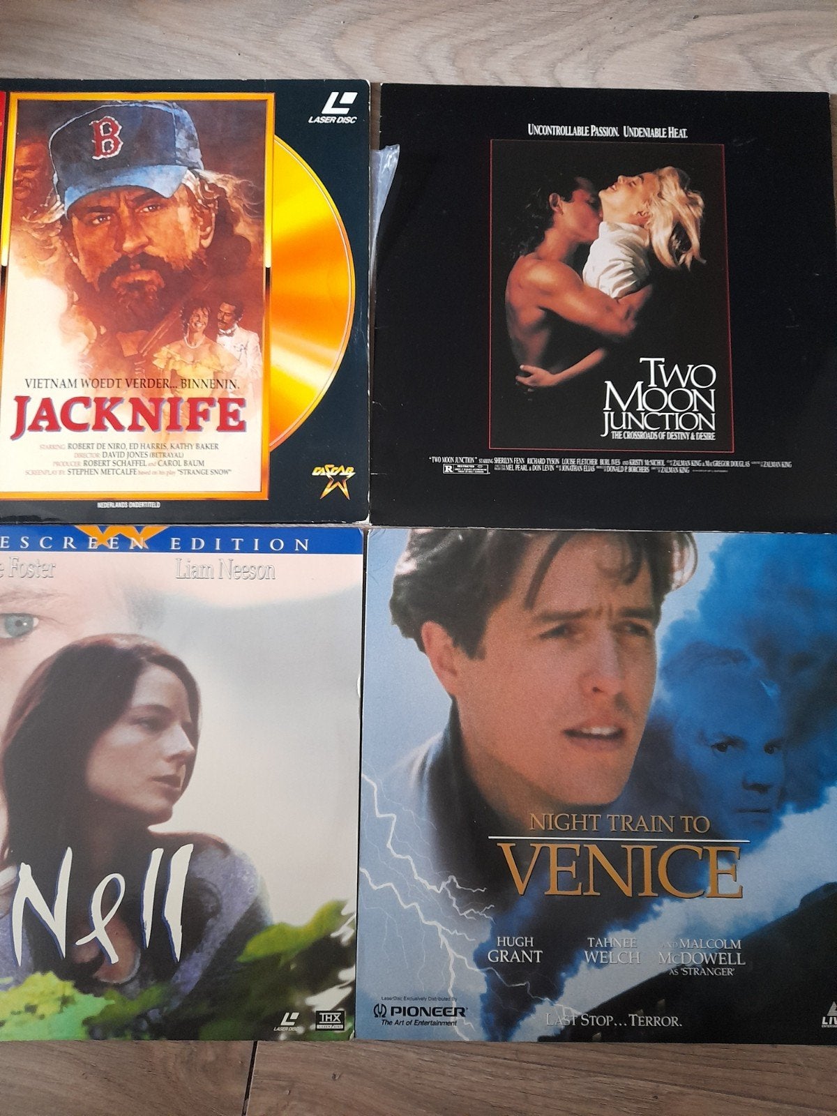 Tekoop 4x laserdisc films, Ophalen of Verzenden