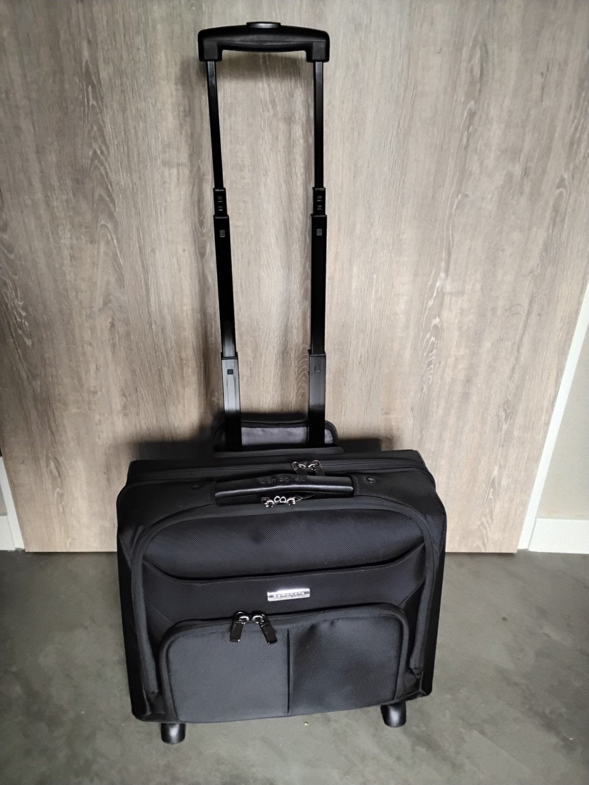 Samsonite rolkoffer, trolley, laptoptas, Ophalen, 17 inch of meer, Trolleytas