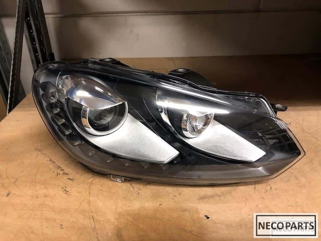 Vw golf 6 xenon led koplamp origineel compleet met modules, Auto-onderdelen, Gebruikt, -, Volkswagen, -