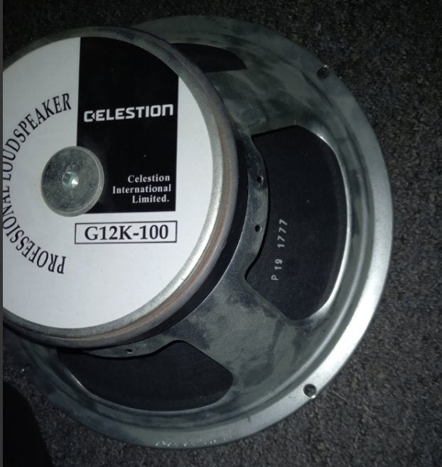 celestion gk12-100 (nieuwstaat), Ophalen, Zo goed als nieuw, Gitaar, 100 watt of meer