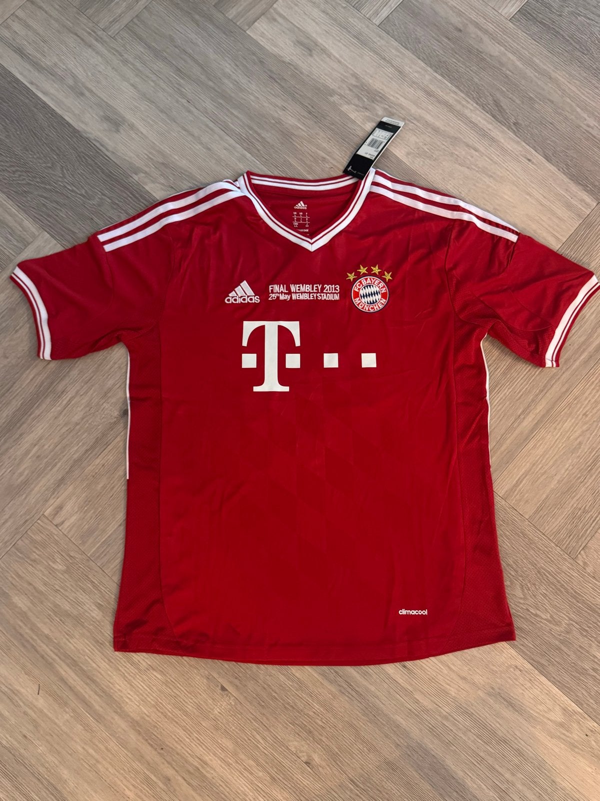 CL Winnaars Shirt Robben Maat L, Maat 52/54 (L), Verzenden, Zo goed als nieuw, Voetbal