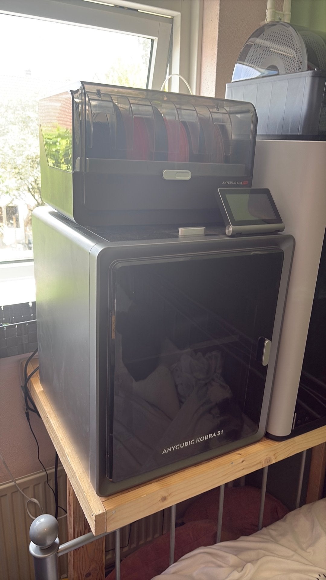 Anycubic s1 combo, Computers en Software, 3D Printers, Zo goed als nieuw, Ophalen