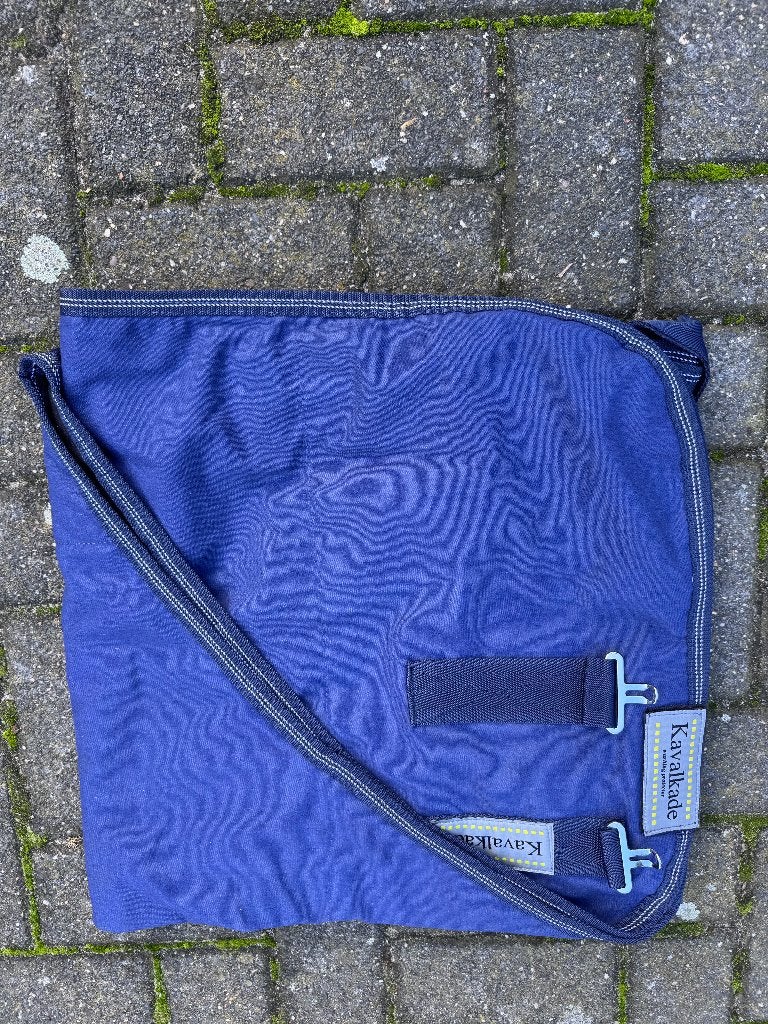 Nieuwe Kavalkade stal/zomer deken cotton navy, Full (L), Nieuw, Ophalen of Verzenden, Blauw