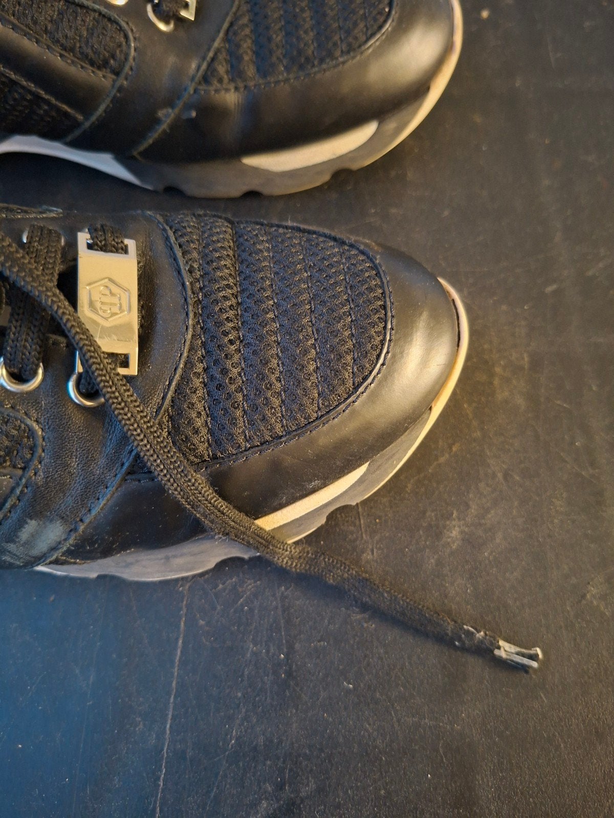 Philipp Plein schoenen maat 39, Zwart, Ophalen of Verzenden, Sneakers of Gympen, Gedragen