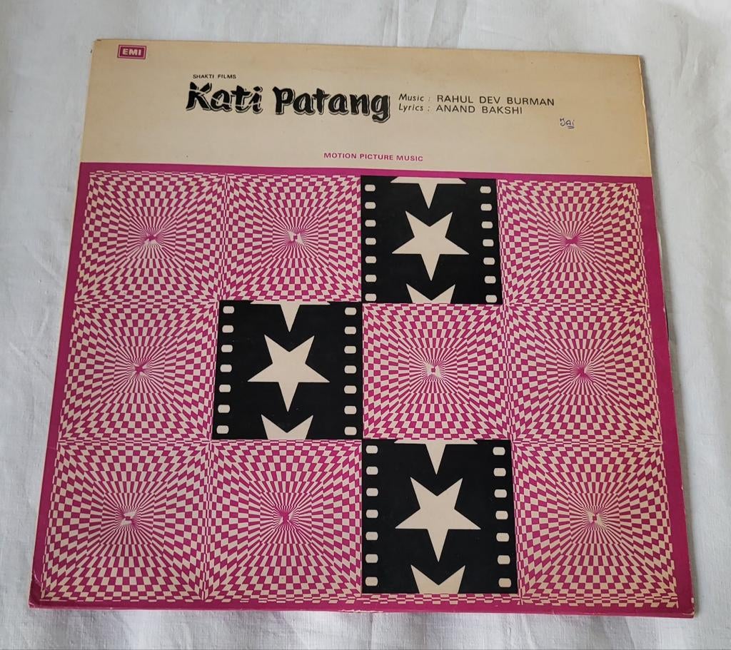 Bollywood LP - Kati Patang (krasvrij) in uitstekende staat, Ophalen of Verzenden, Zo goed als nieuw, 12 inch